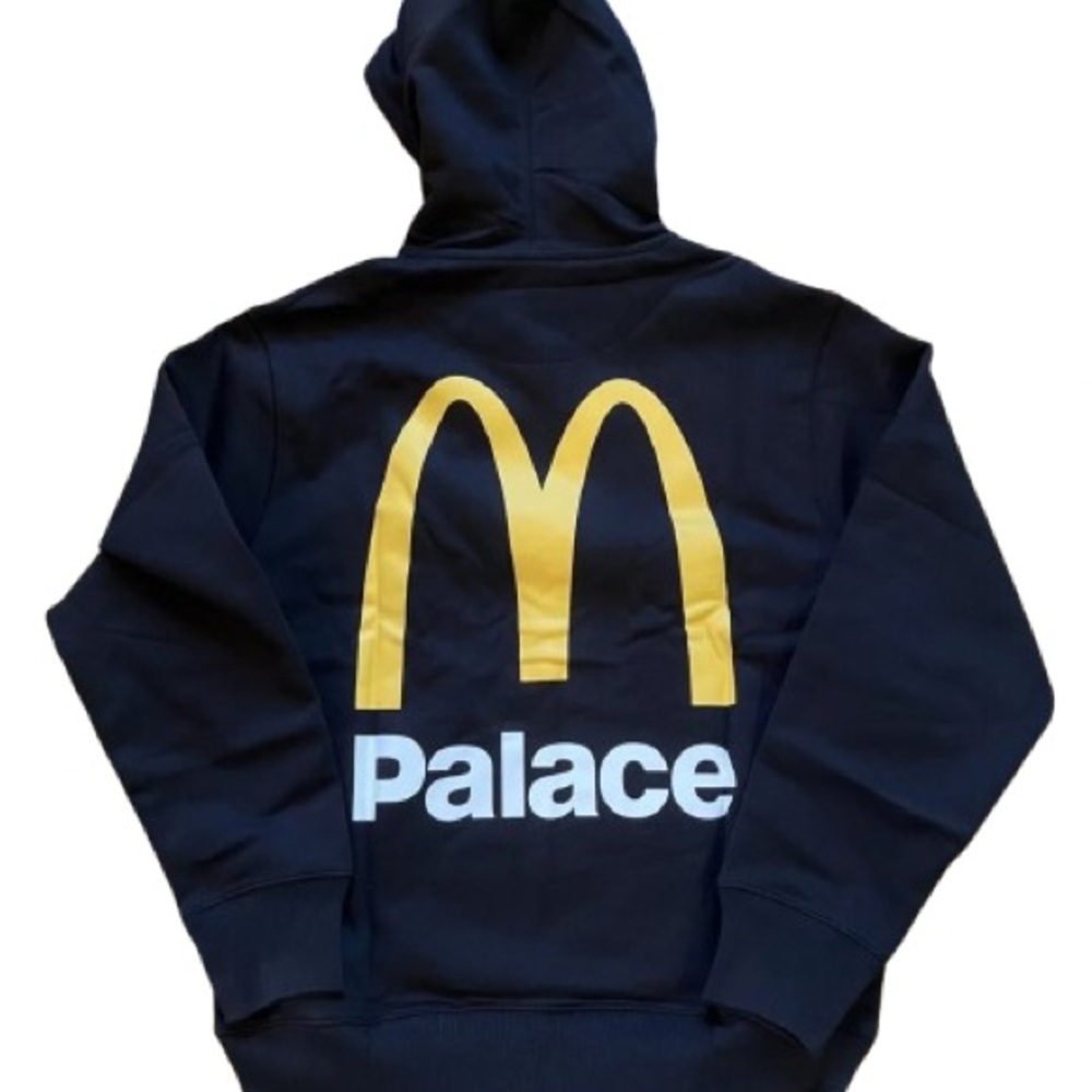 NEW BLACK Palace x McDonald’s Logo Hoodie - (L,XL) - Limited Edition